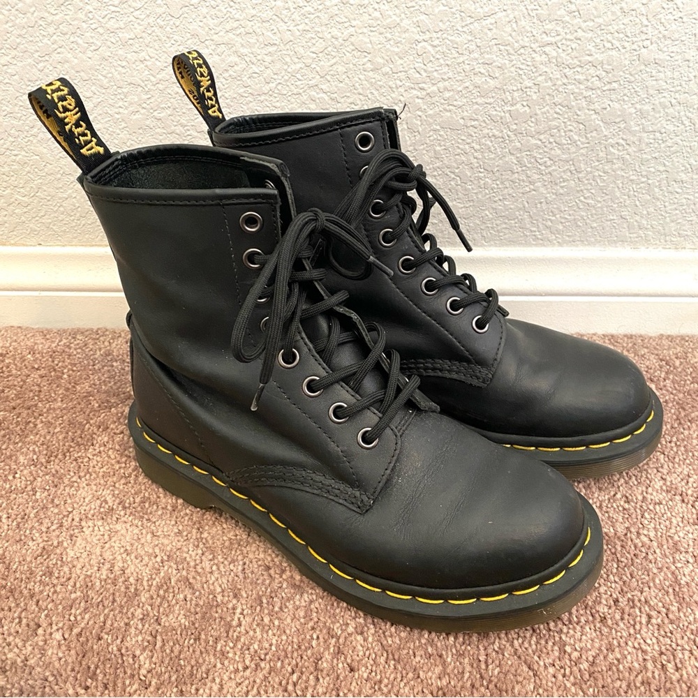 Dr. Martens 1460 Lace Up Boots Black Size US 6